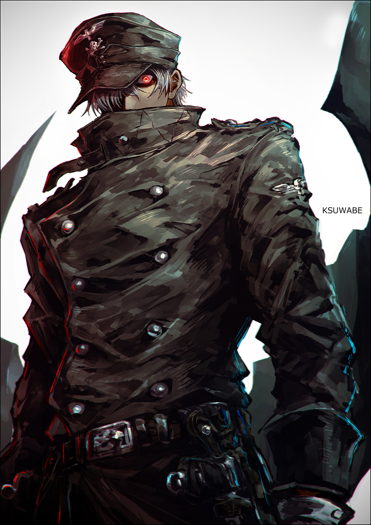This is a pixiv picture whose title is 大尉.