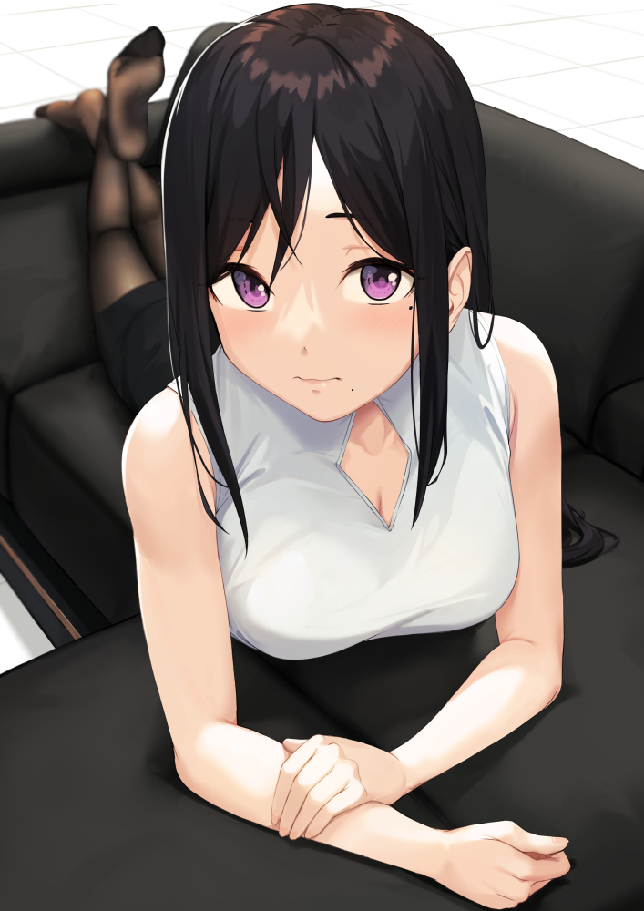 This is a pixiv picture whose title is OL.