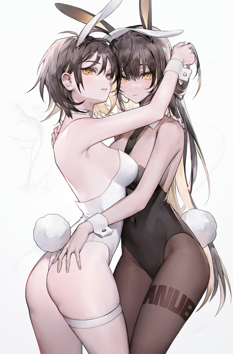 This is a pixiv picture whose title is Bunny Girl.