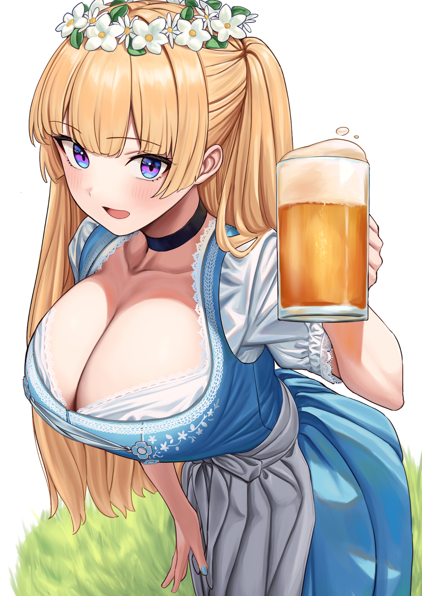 This is a pixiv picture whose title is ディアンドル.