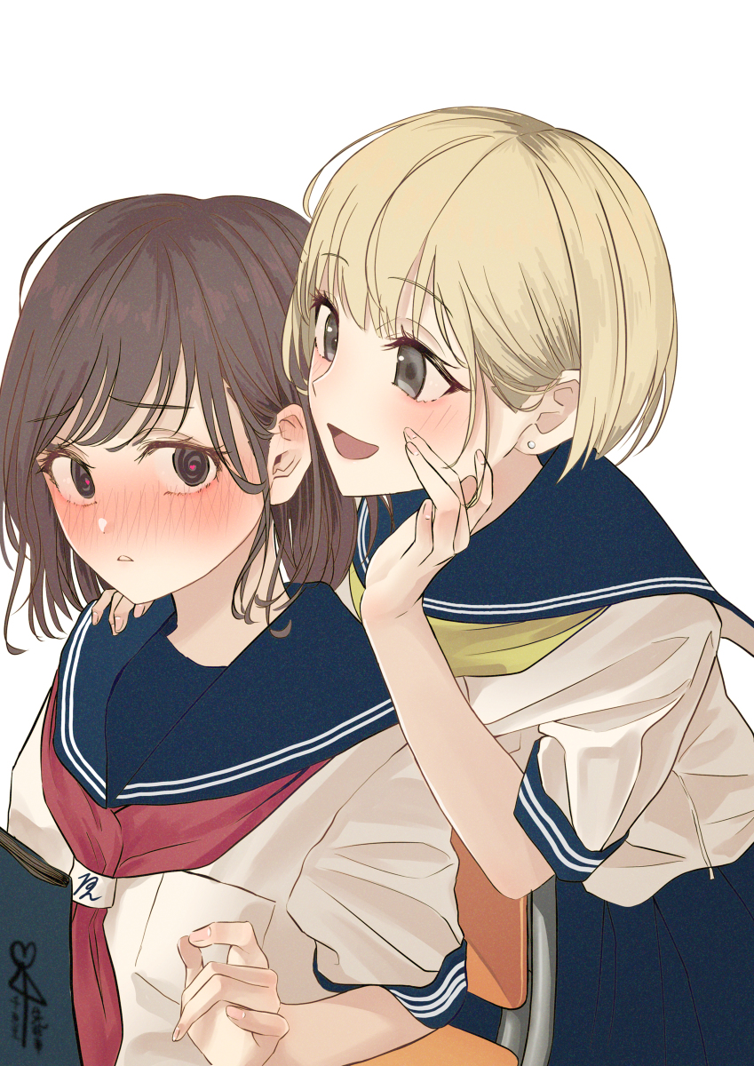 This is a pixiv picture whose title is この子借りるね～.