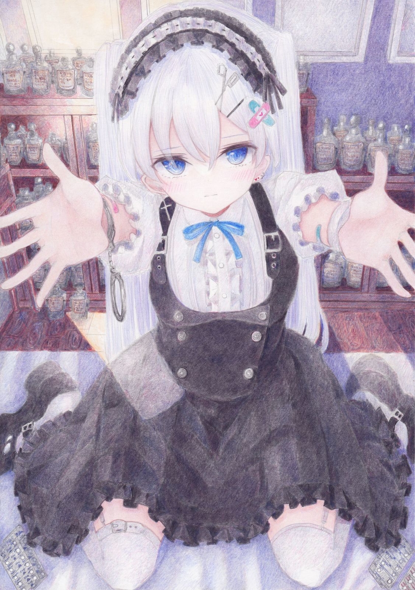 This is a pixiv picture whose title is 抱っこして・・・っ.
