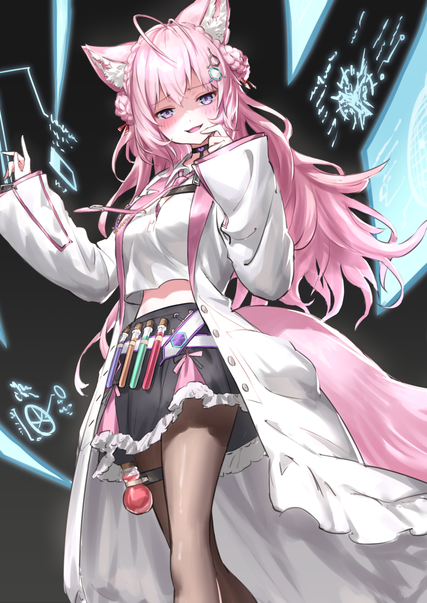 This is a pixiv picture whose title is 博衣こより🧪.