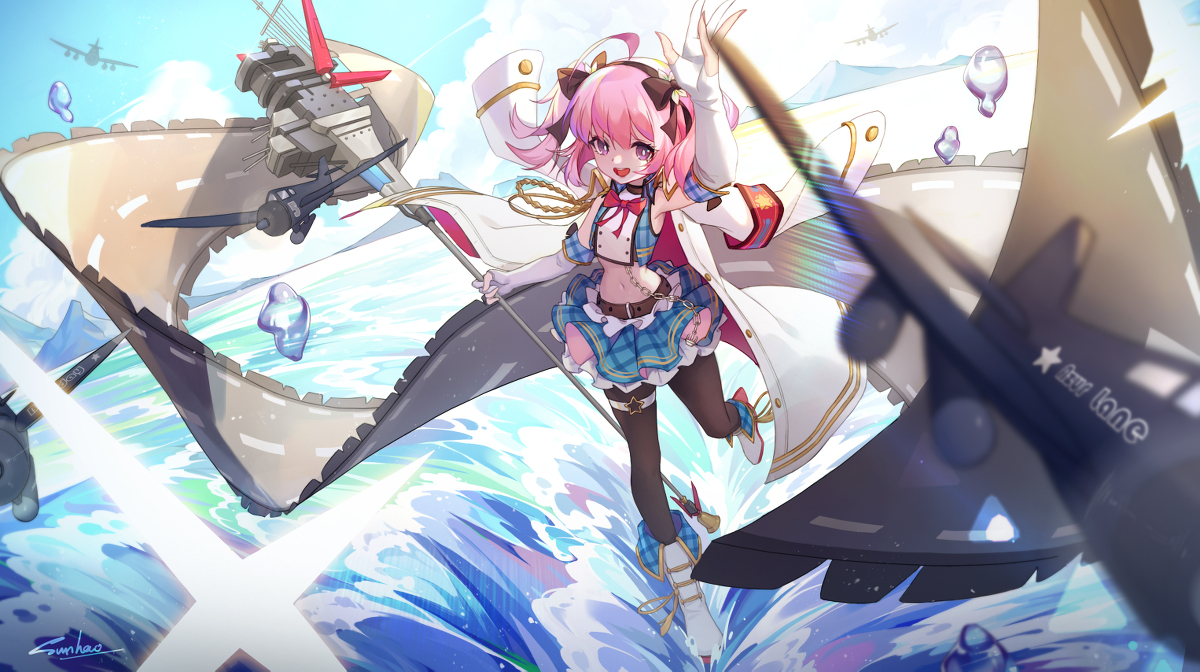 This is a pixiv picture whose title is 萨拉托加.