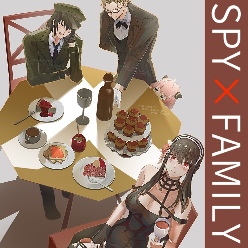 This is a pixiv picture whose title is “Secret” Tea Party.