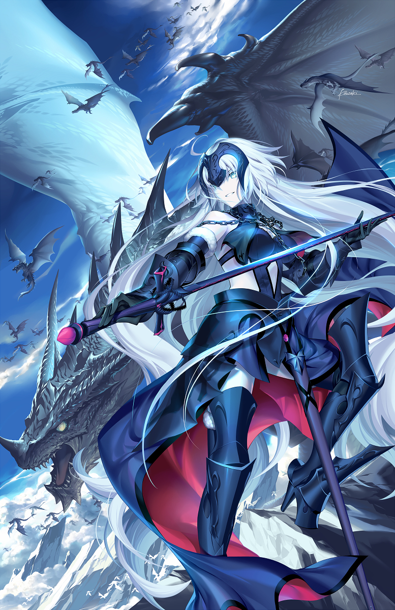 This is a pixiv picture whose title is 邪ンヌ.