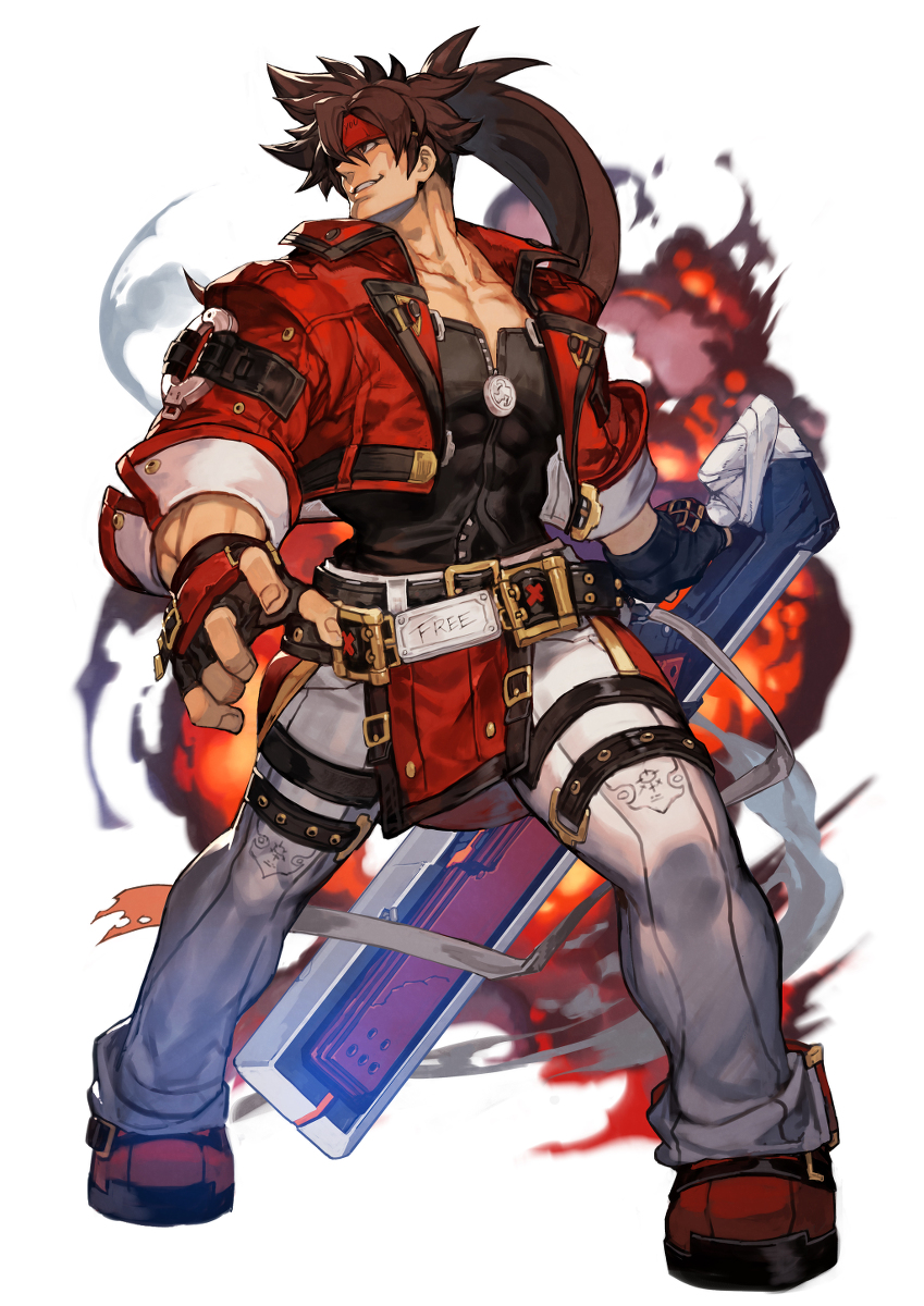 This is a pixiv picture whose title is guilty gear.