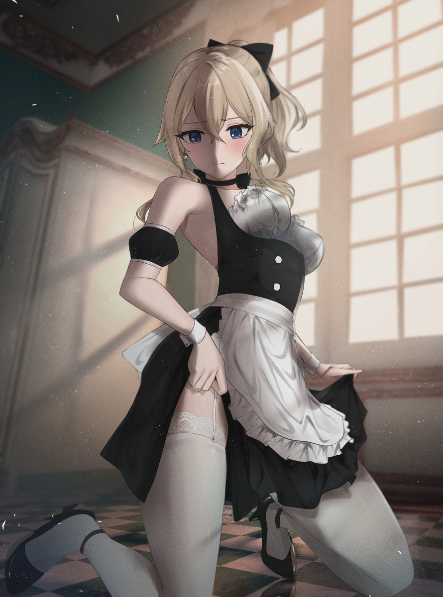 This is a pixiv picture whose title is Jean and Ei (With BG).