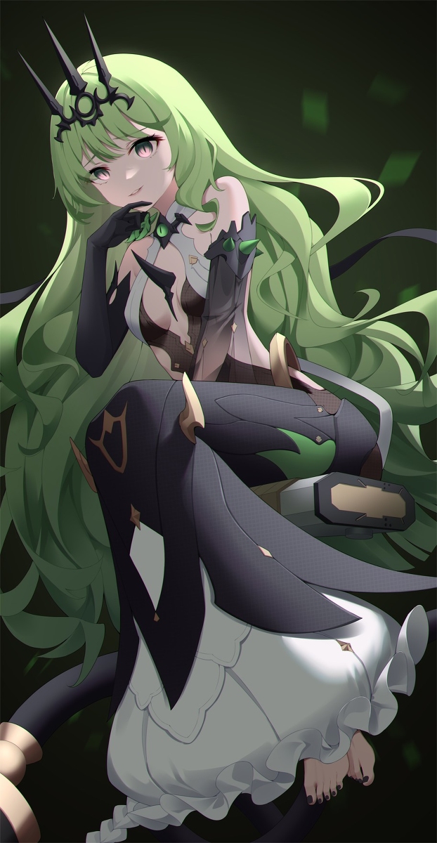 This is a pixiv picture whose title is 🐍🐍.