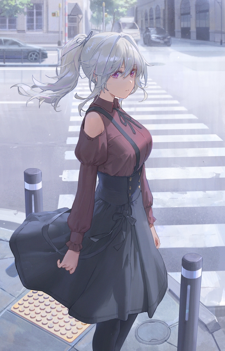 This is a pixiv picture whose title is First meeting.