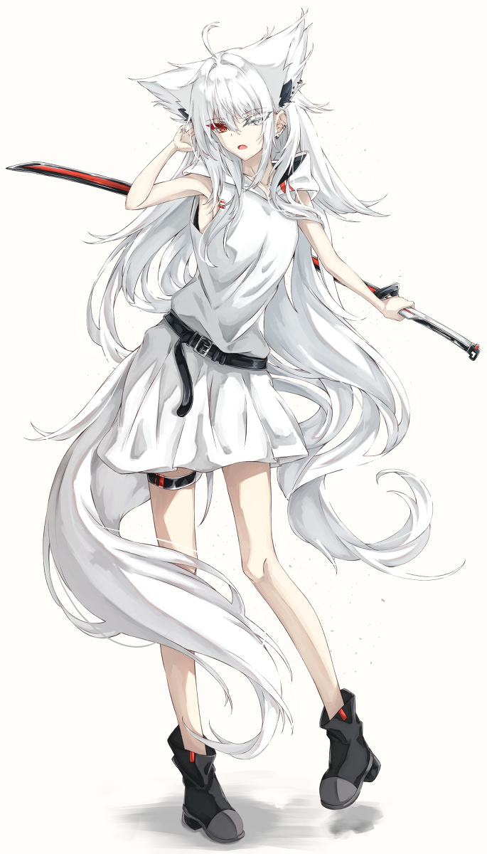 This is a pixiv picture whose title is ケモ.