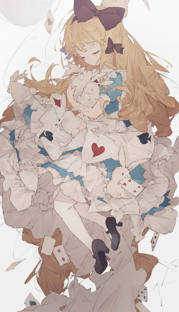 This is a pixiv picture whose title is Alice.