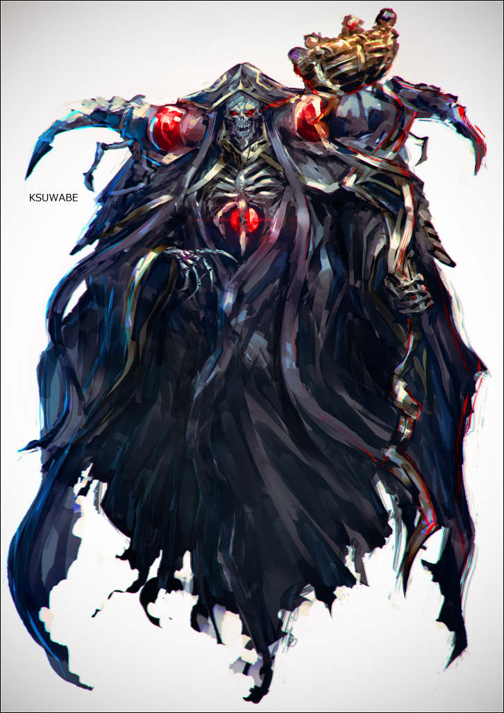 This is a pixiv picture whose title is アインズ・ウール・ゴウン.