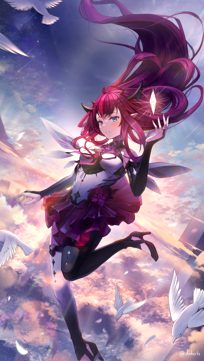 This is a pixiv picture whose title is Hope is Descending.