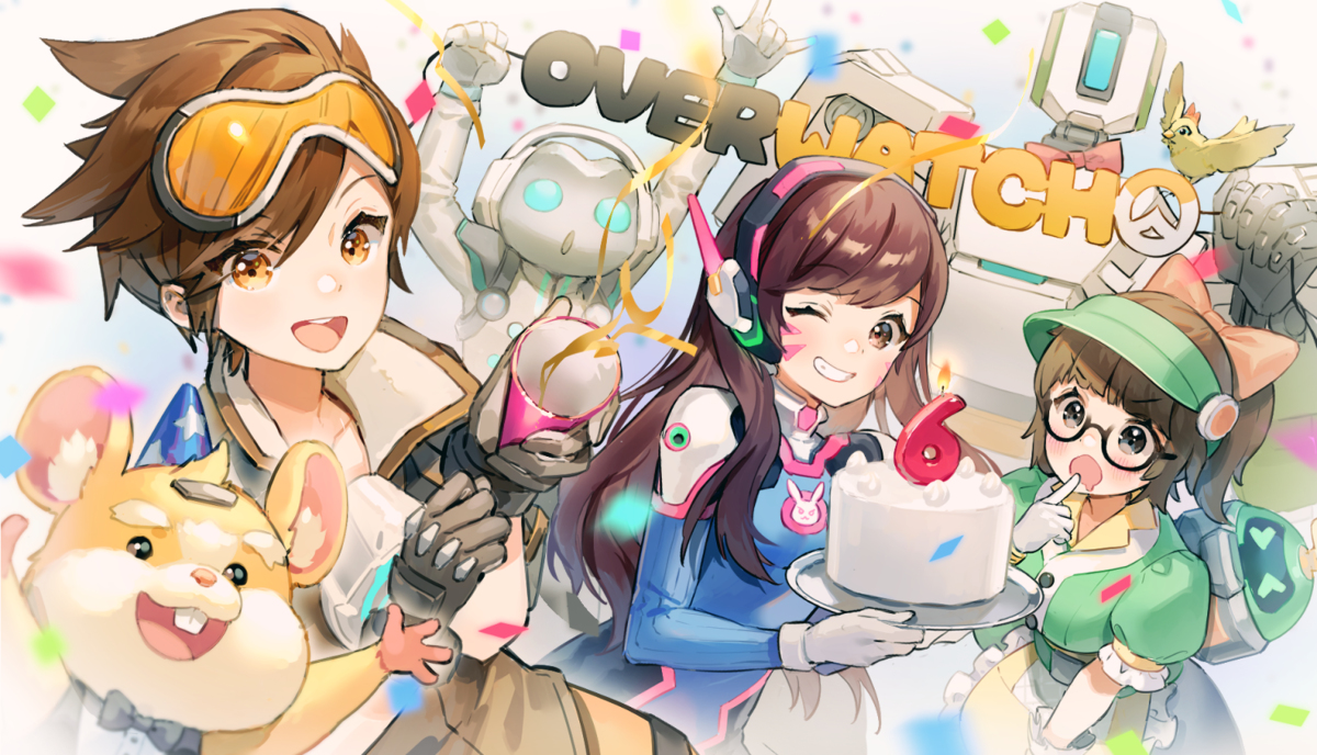 This is a pixiv picture whose title is OVERWATCH.