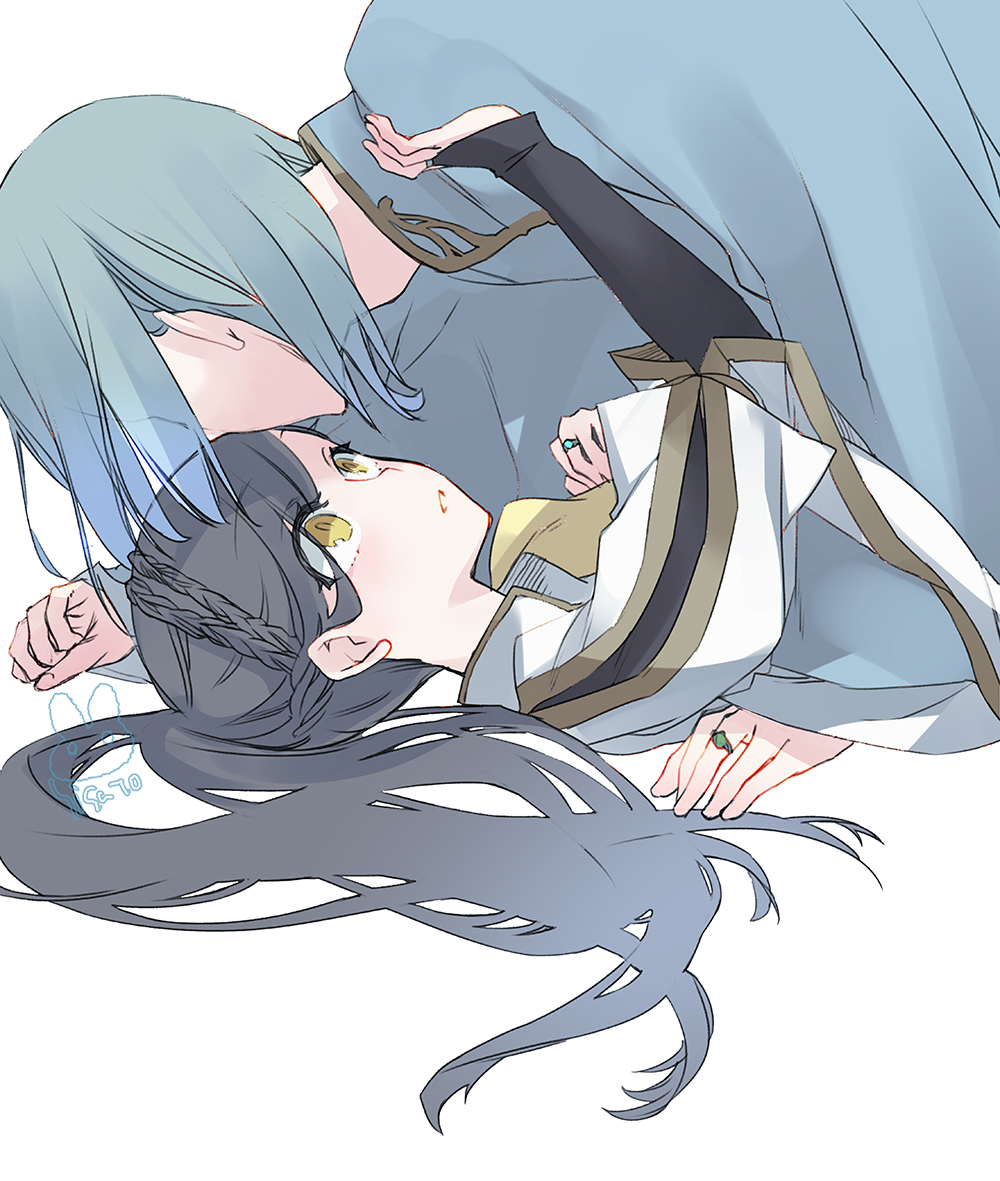 This is a pixiv picture whose title is 本好きついろぐ９.