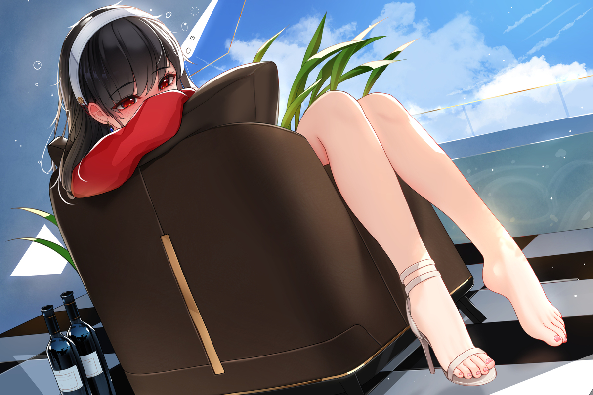 This is a pixiv picture whose title is ヨル・フォージャー.