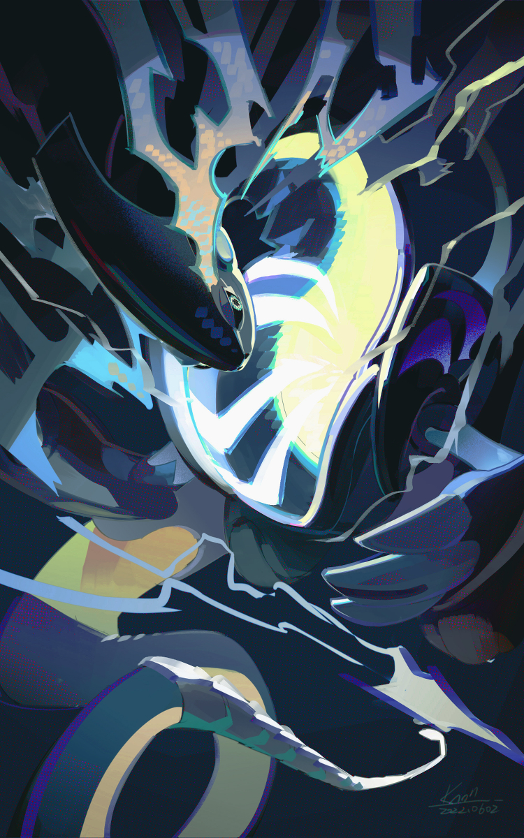 This is a pixiv picture whose title is doodle miraidon.