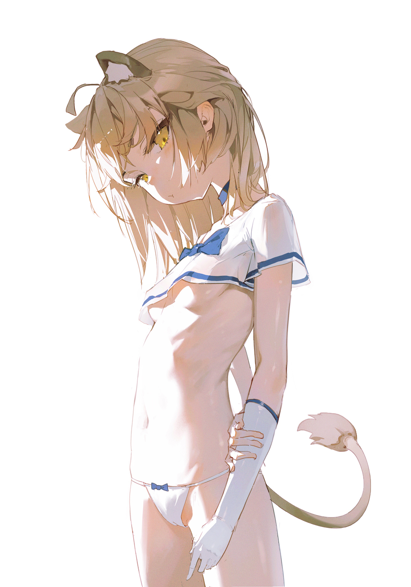 This is a pixiv picture whose title is 🦁💢.