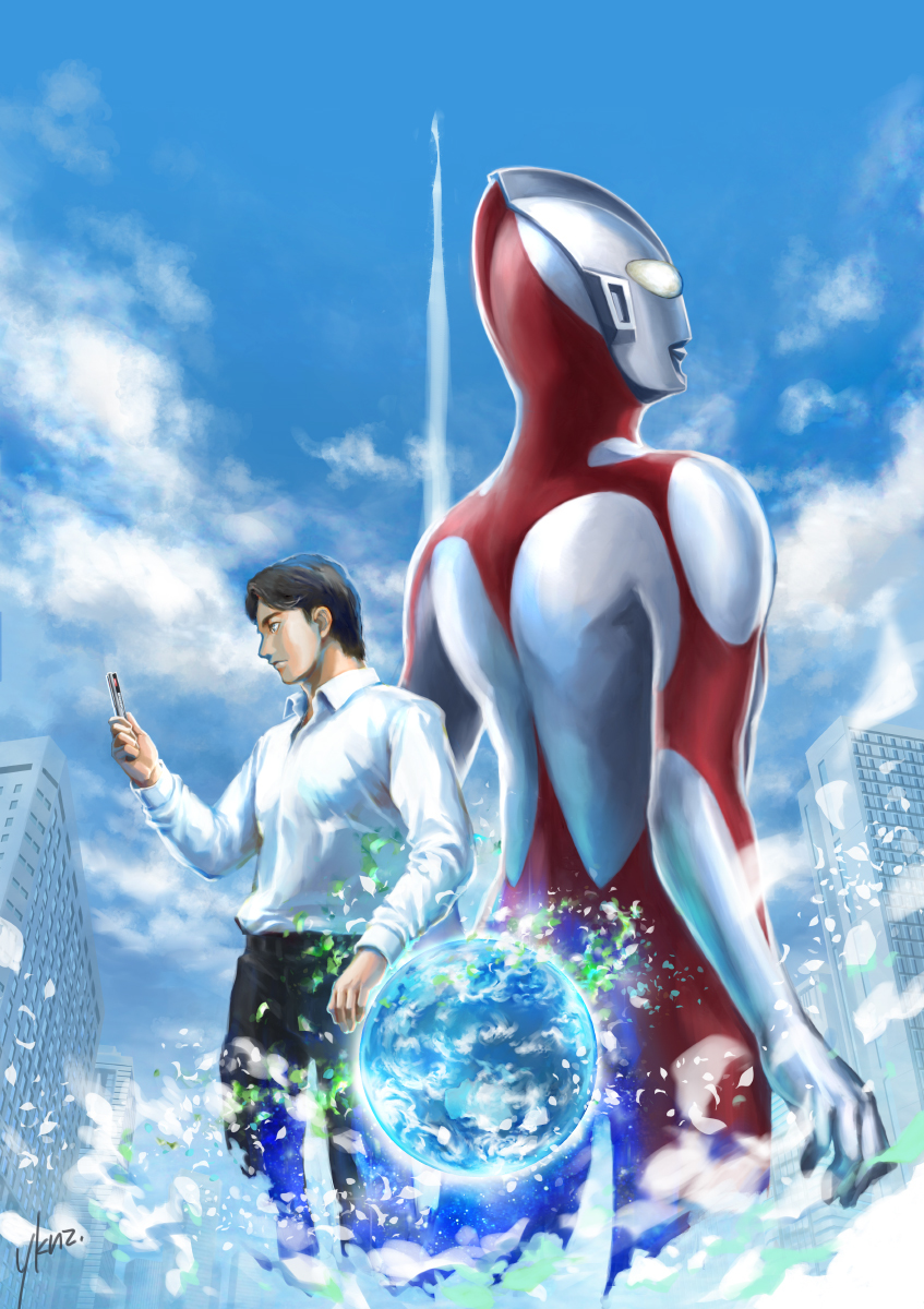 This is a pixiv picture whose title is シン・ウルトラマン.