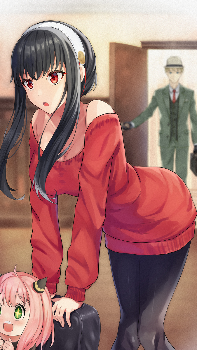 This is a pixiv picture whose title is Spy x Family.