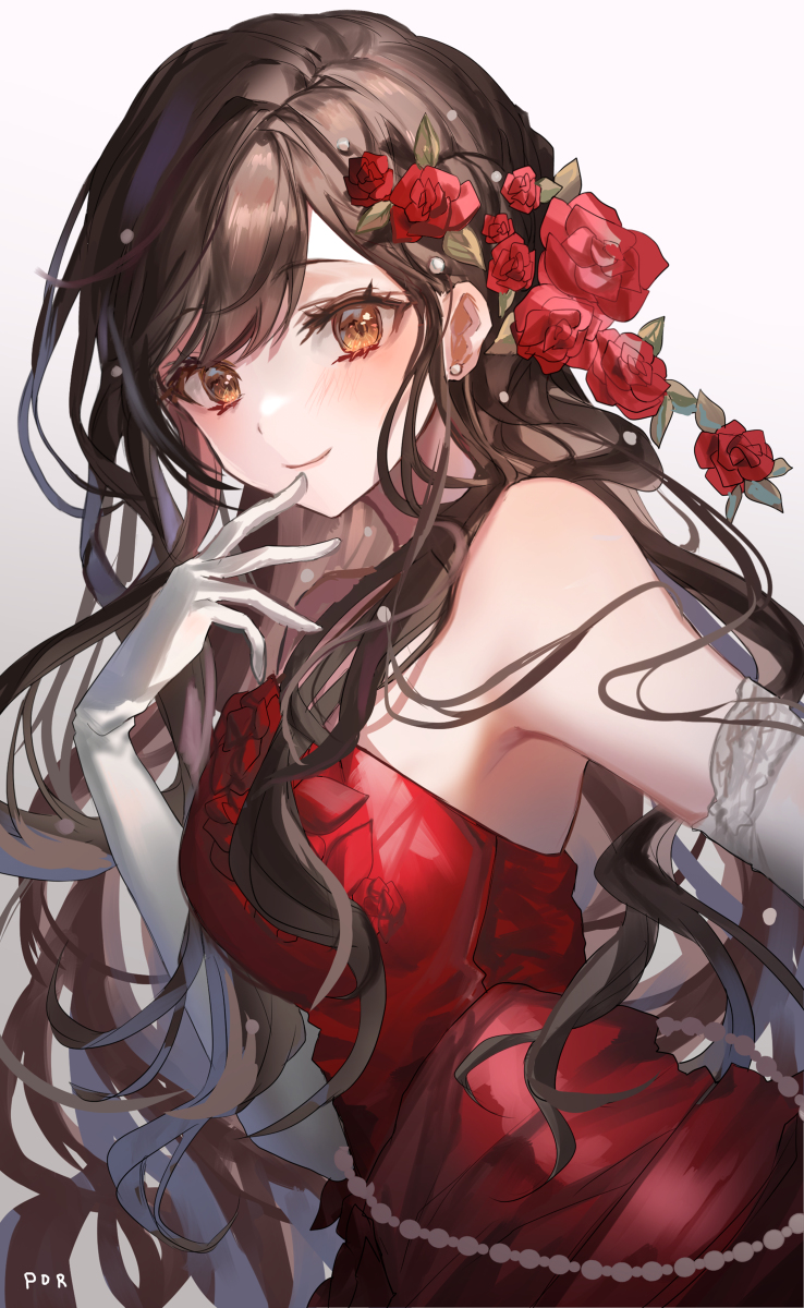 This is a pixiv picture whose title is 🌹.