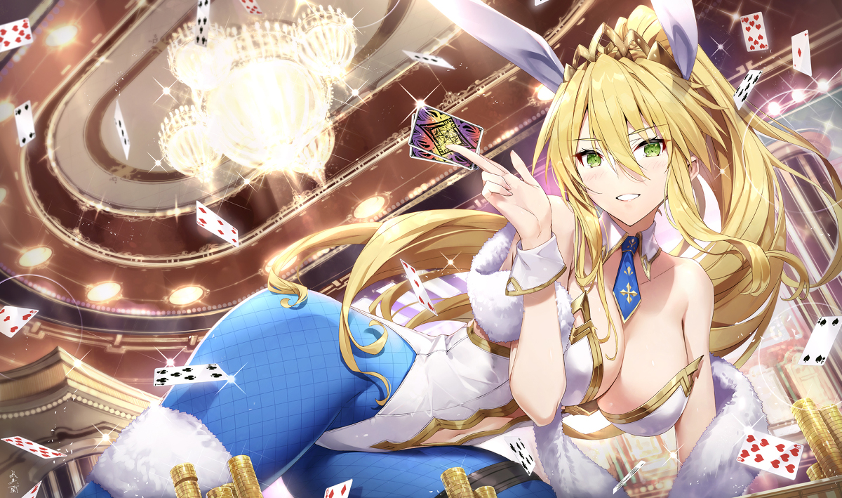 This is a pixiv picture whose title is バニ上！.