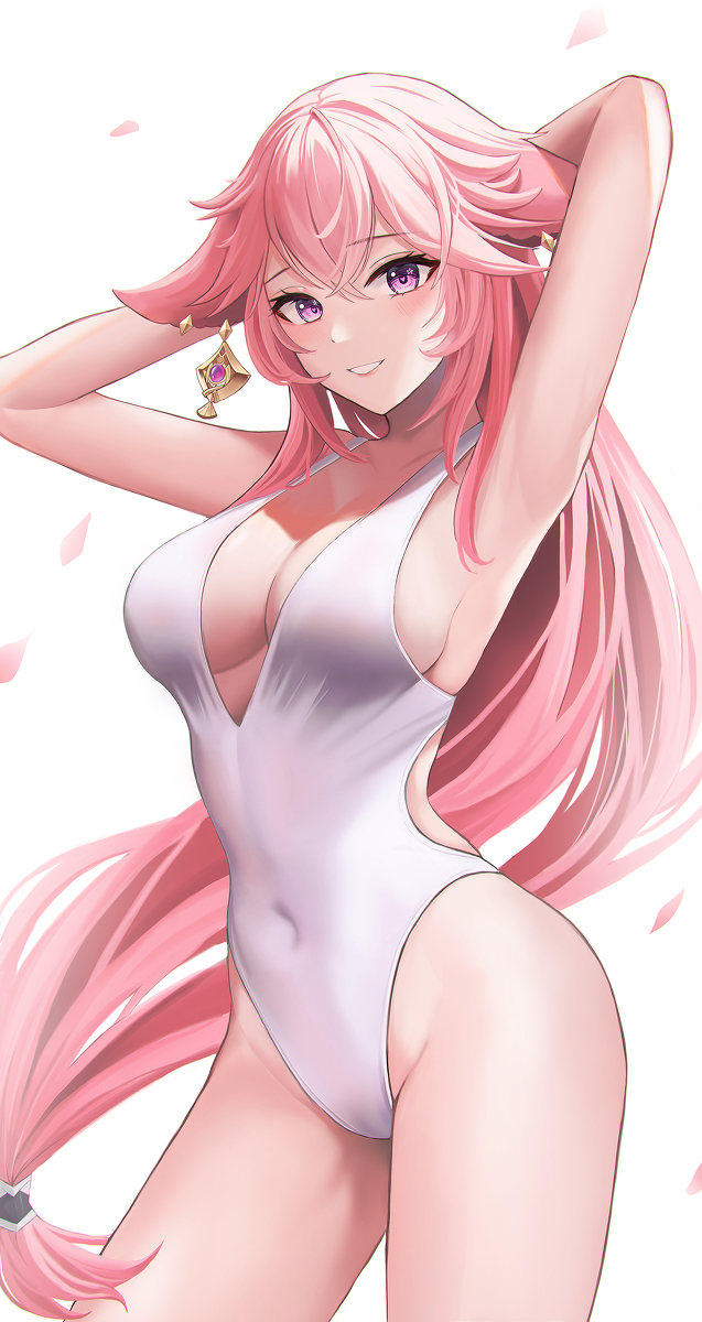 This is a pixiv picture whose title is yaemiko.