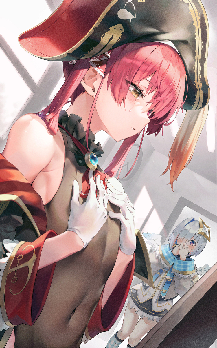 This is a pixiv picture whose title is 大切なものが消えた船長.