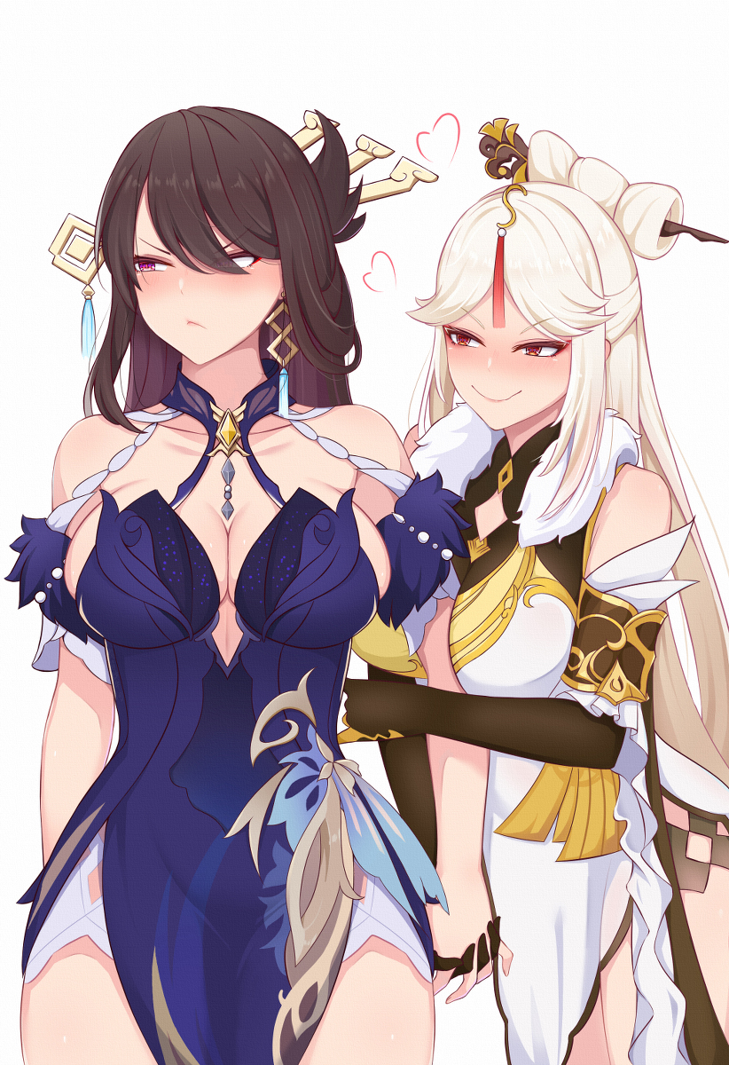 This is a pixiv picture whose title is 北凝BeiDou×NingGuang.2.