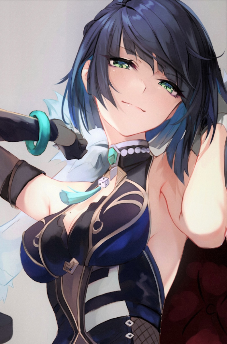 This is a pixiv picture whose title is 夜蘭ねえさん.