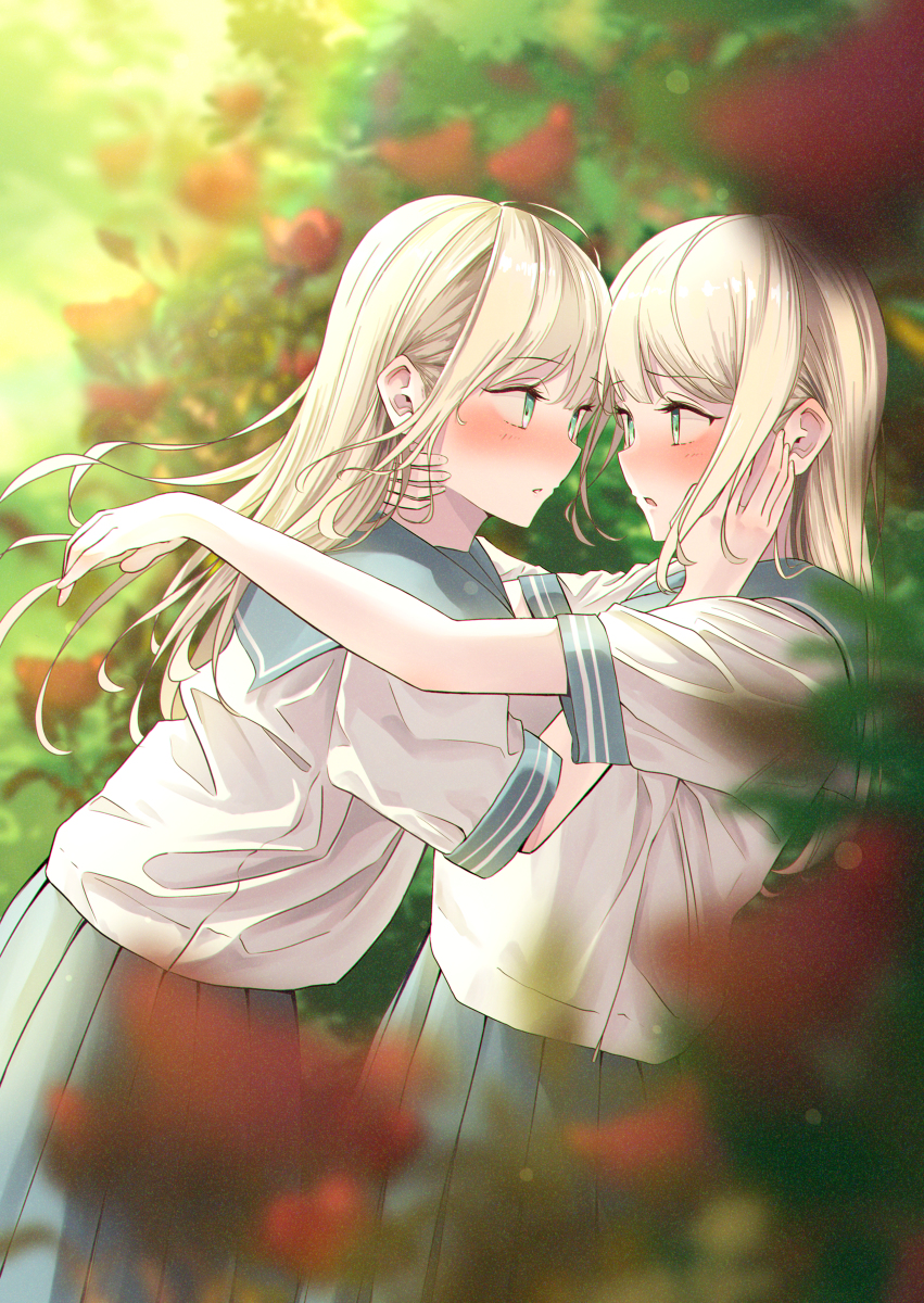 This is a pixiv picture whose title is 草むらダイブ3秒前.