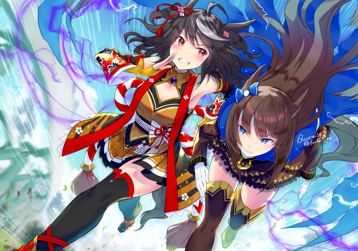 This is a pixiv picture whose title is Dream match②.