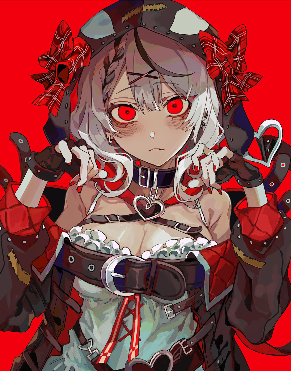 This is a pixiv picture whose title is 沙花叉クロヱ.