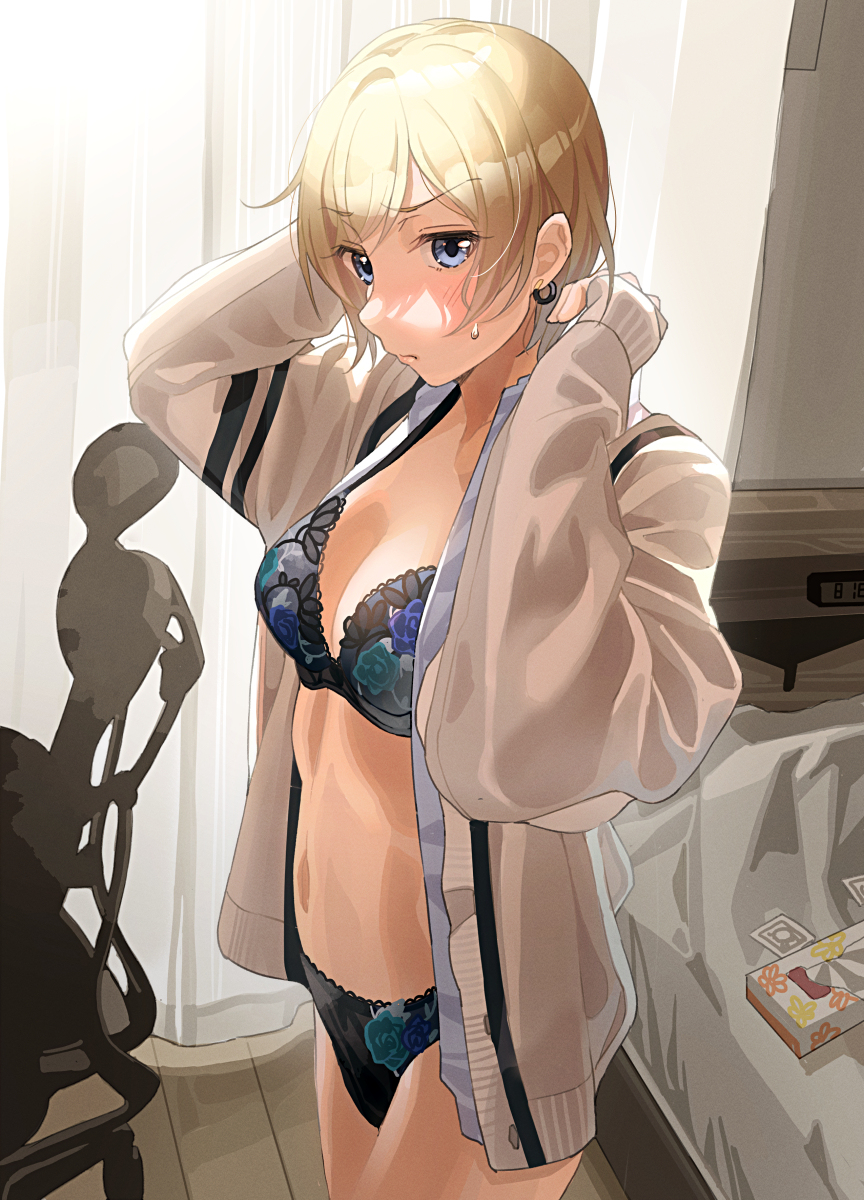 This is a pixiv picture whose title is ギャルの彼女ちゃんまとめ１.