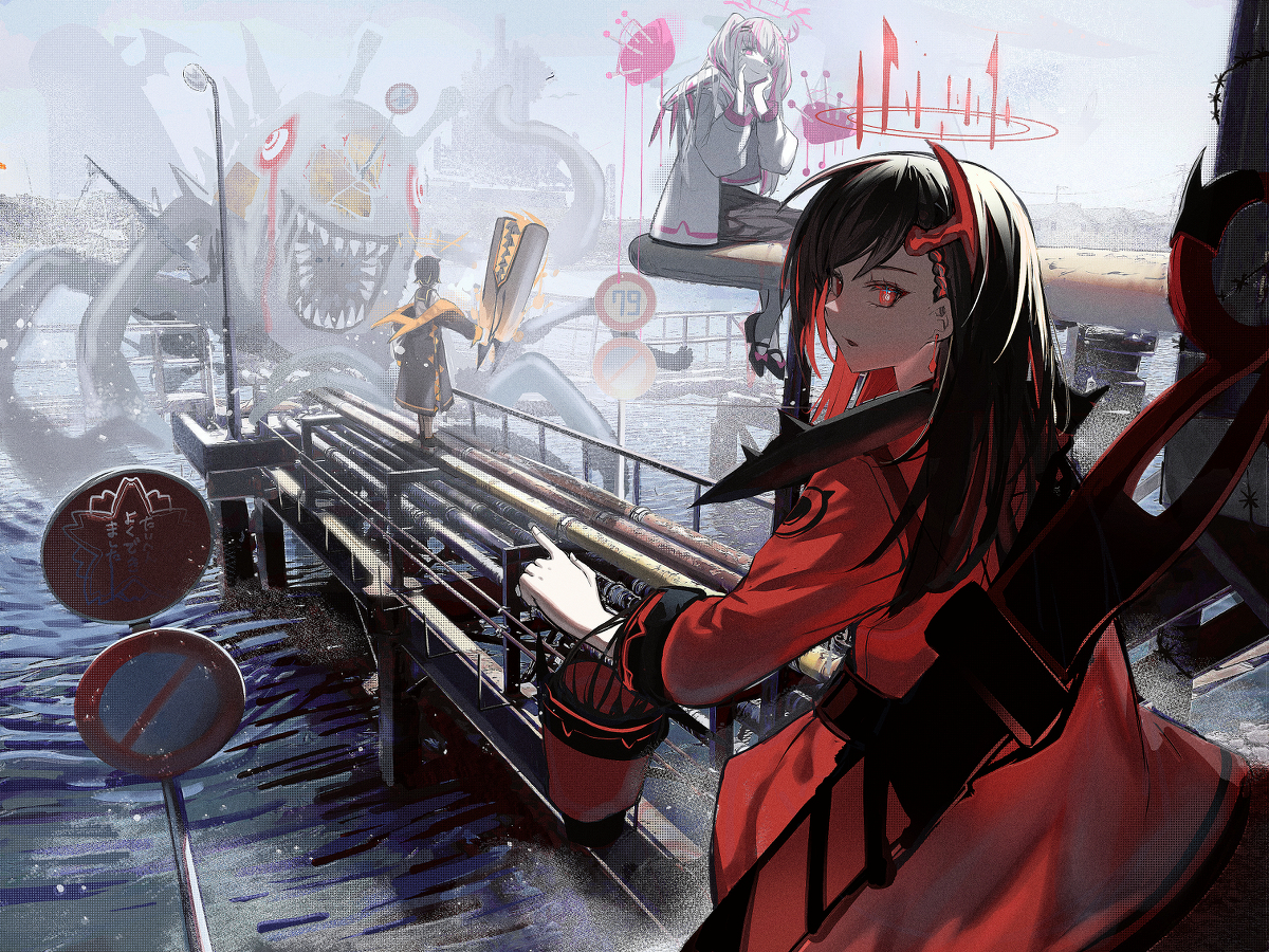 This is a pixiv picture whose title is 5月34日.