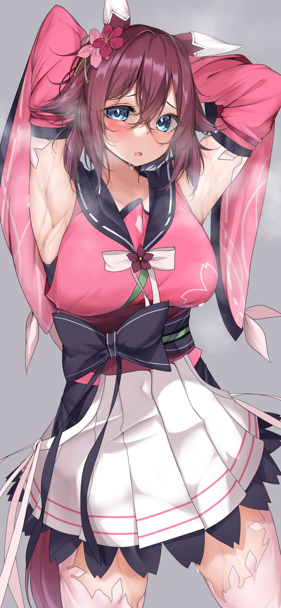 This is a pixiv picture whose title is レース後のサクラチヨノオーちゃん.
