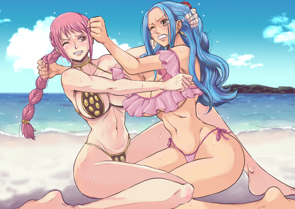 This is a pixiv picture whose title is 見解の相違.