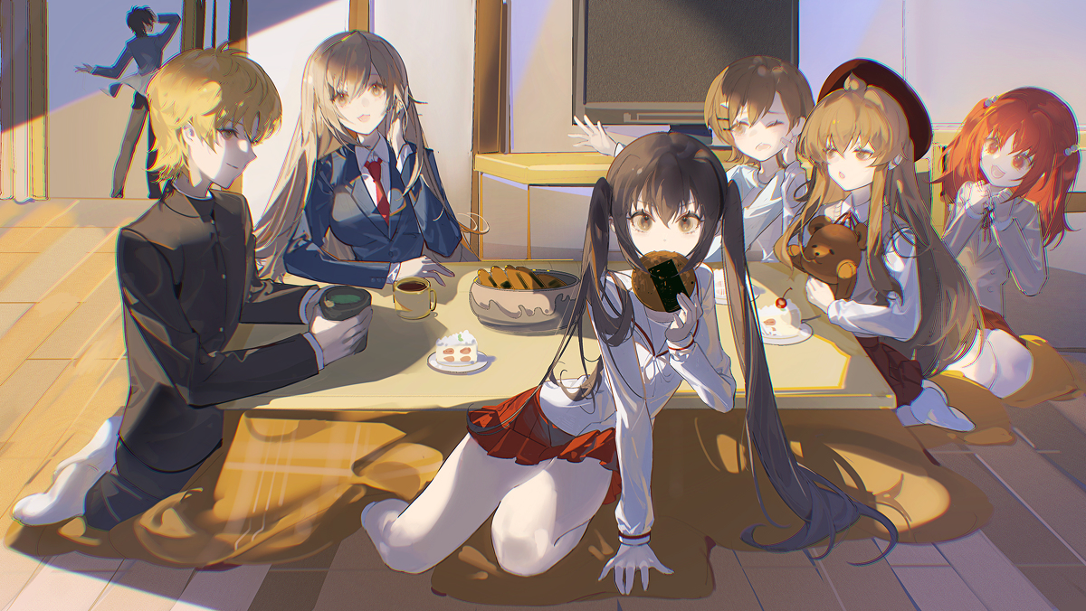 This is a pixiv picture whose title is みなみけ.