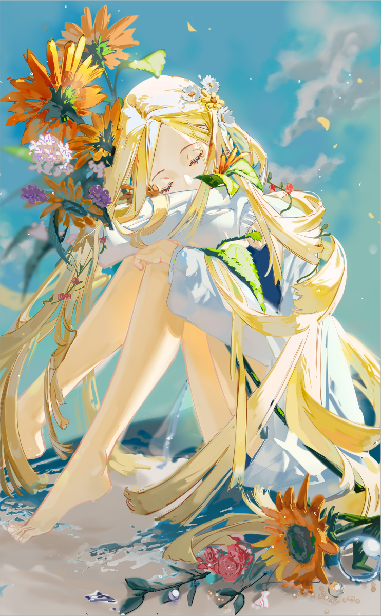This is a pixiv picture whose title is 潮.