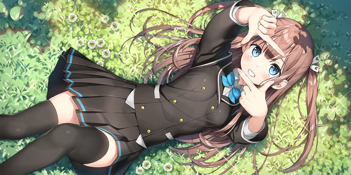 This is a pixiv picture whose title is 日向ぼっこ.