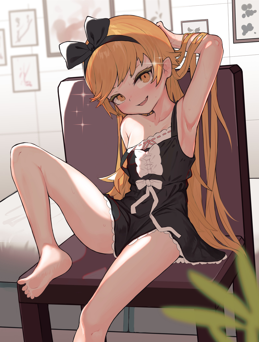 This is a pixiv picture whose title is 忍野　忍.