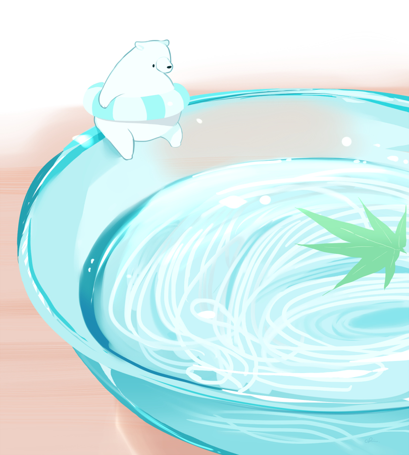 This is a pixiv picture whose title is プール.