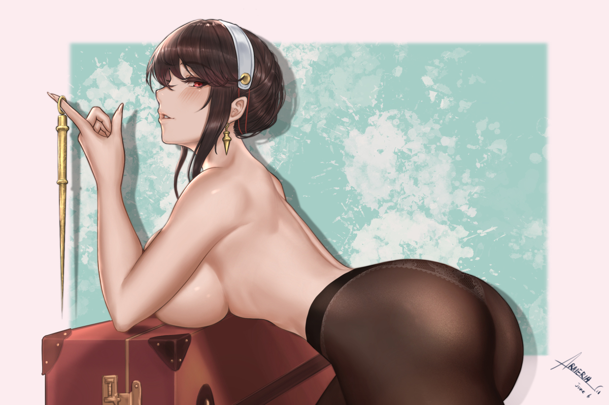 This is a pixiv picture whose title is ヨル・フォージャー.