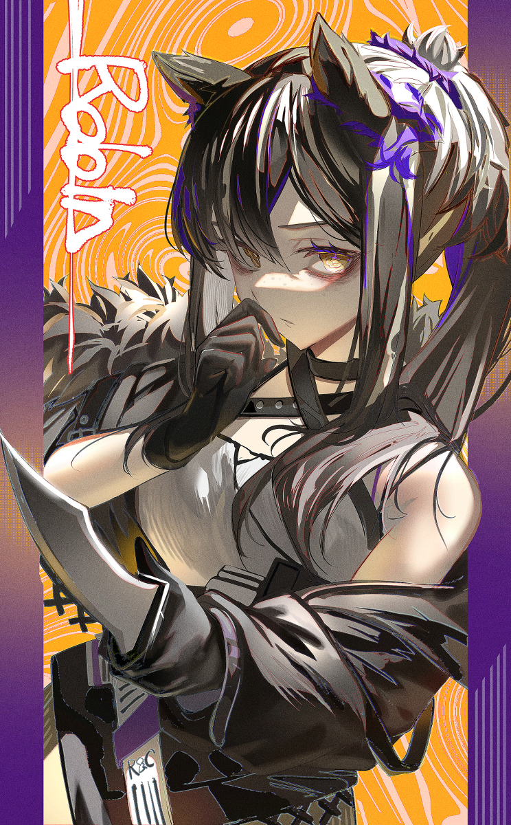 This is a pixiv picture whose title is ロビン.