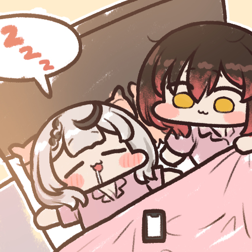 This is a pixiv picture whose title is ZZZ.