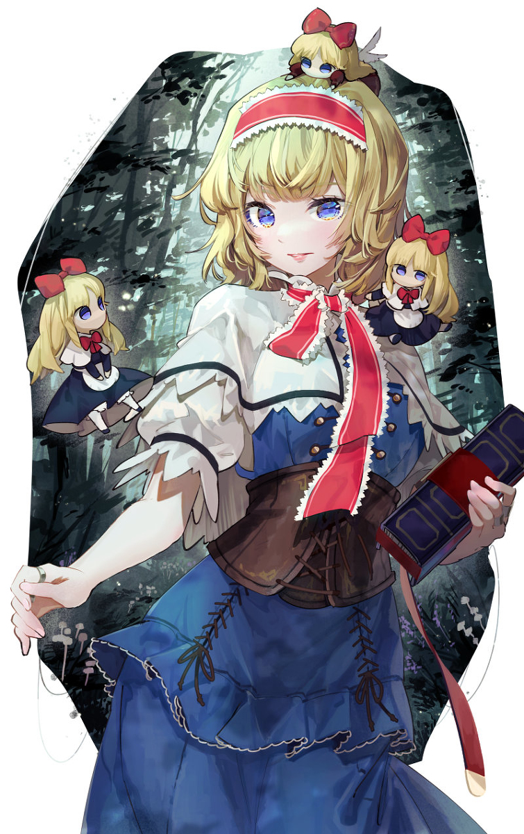 This is a pixiv picture whose title is She is Alice.