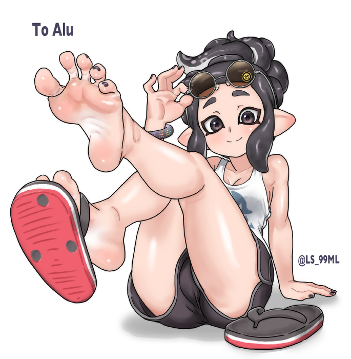 This is a pixiv picture whose title is [Skeb] オクトちゃん.