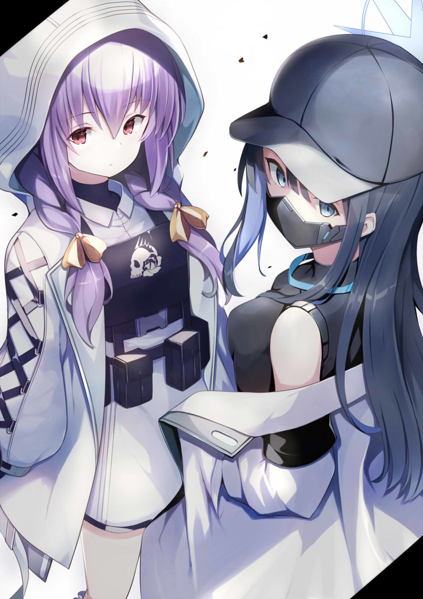This is a pixiv picture whose title is アツコ＆サオリ.