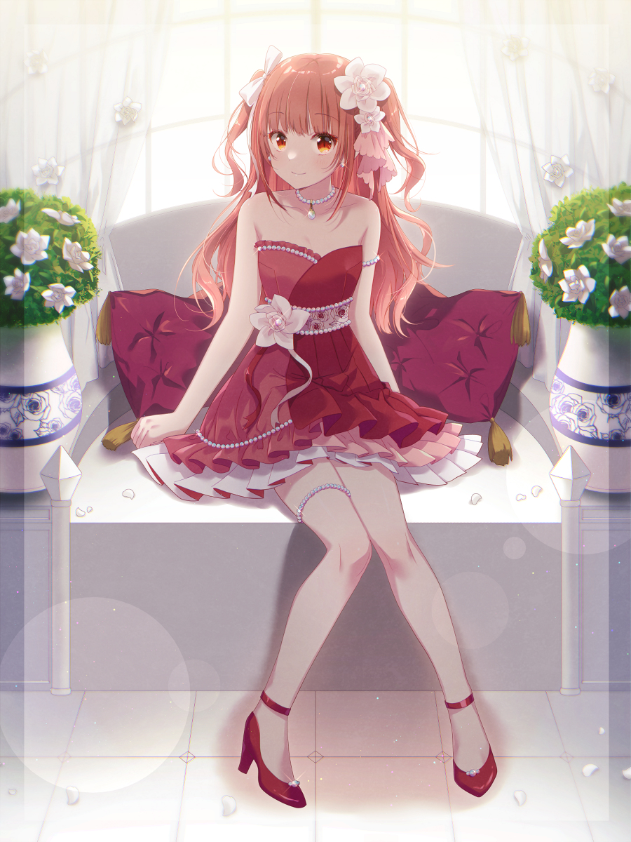 This is a pixiv picture whose title is 紬華ミキ ～Anniversary～.